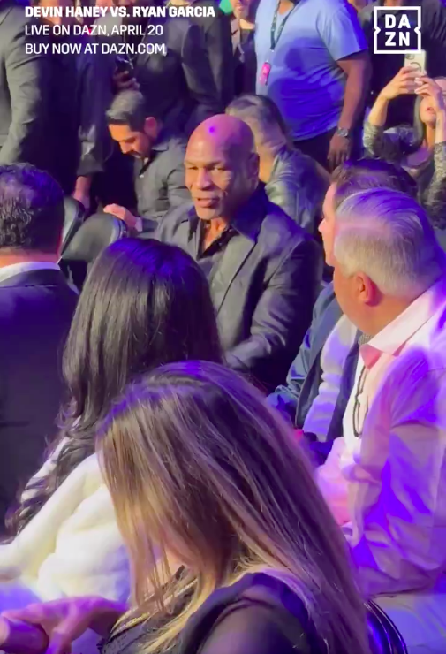 Tyson wurde vom New Yorker Publikum mit großem Jubel begrüßt