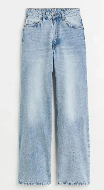 H&M-Jeans sind in verschiedenen Farben und Größen erhältlich