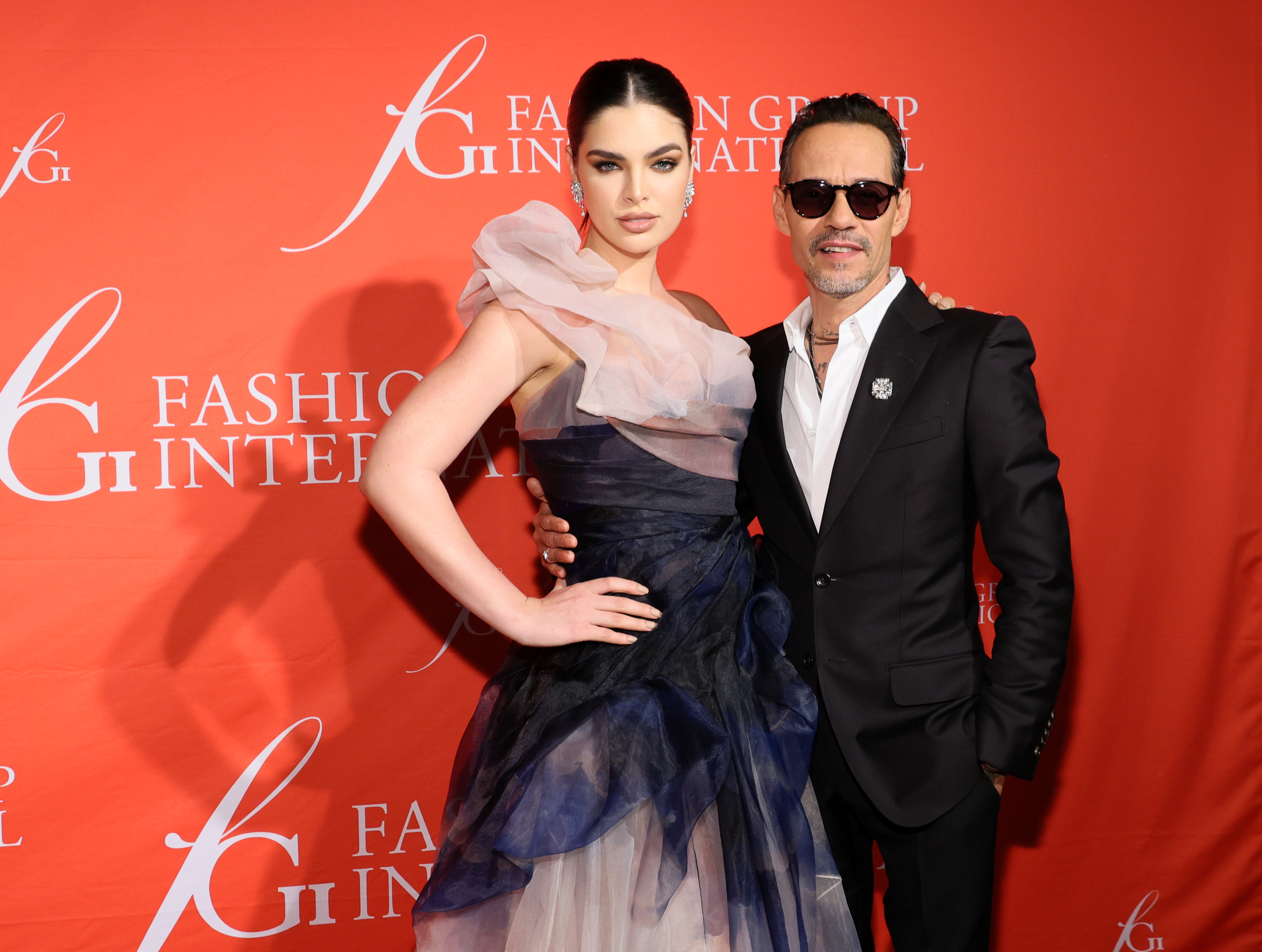 Nadia Ferreira und Marc Anthony nehmen am 17. Oktober 2023 an der 39. jährlichen Gala der FGI Night of Stars im The Plaza in New York City teil