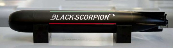 Einer seiner Ingenieure verriet, dass es zwischen vier und sechs „Black Scorpion“-Torpedos transportieren kann