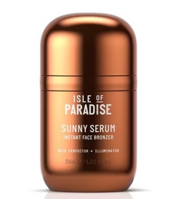 Das Isle Of Paradise Liquid Sunny Serum ist strahlend, aber nicht glitzernd
