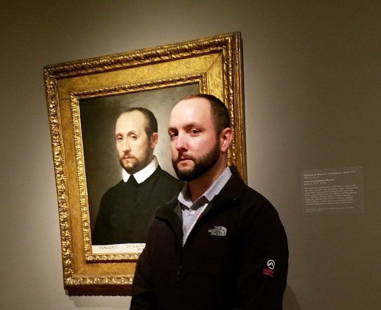 Dieser Mann fand seinen eineiigen Zwilling in einer Kunstgalerie