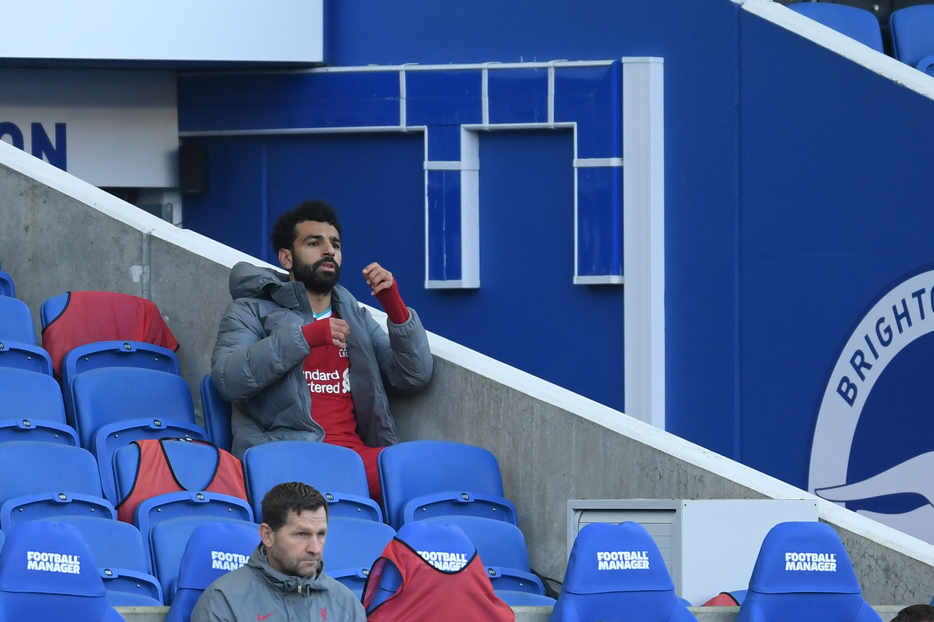 Salah schien zu brodeln, nachdem er 2020 in Brighton ausgewechselt wurde