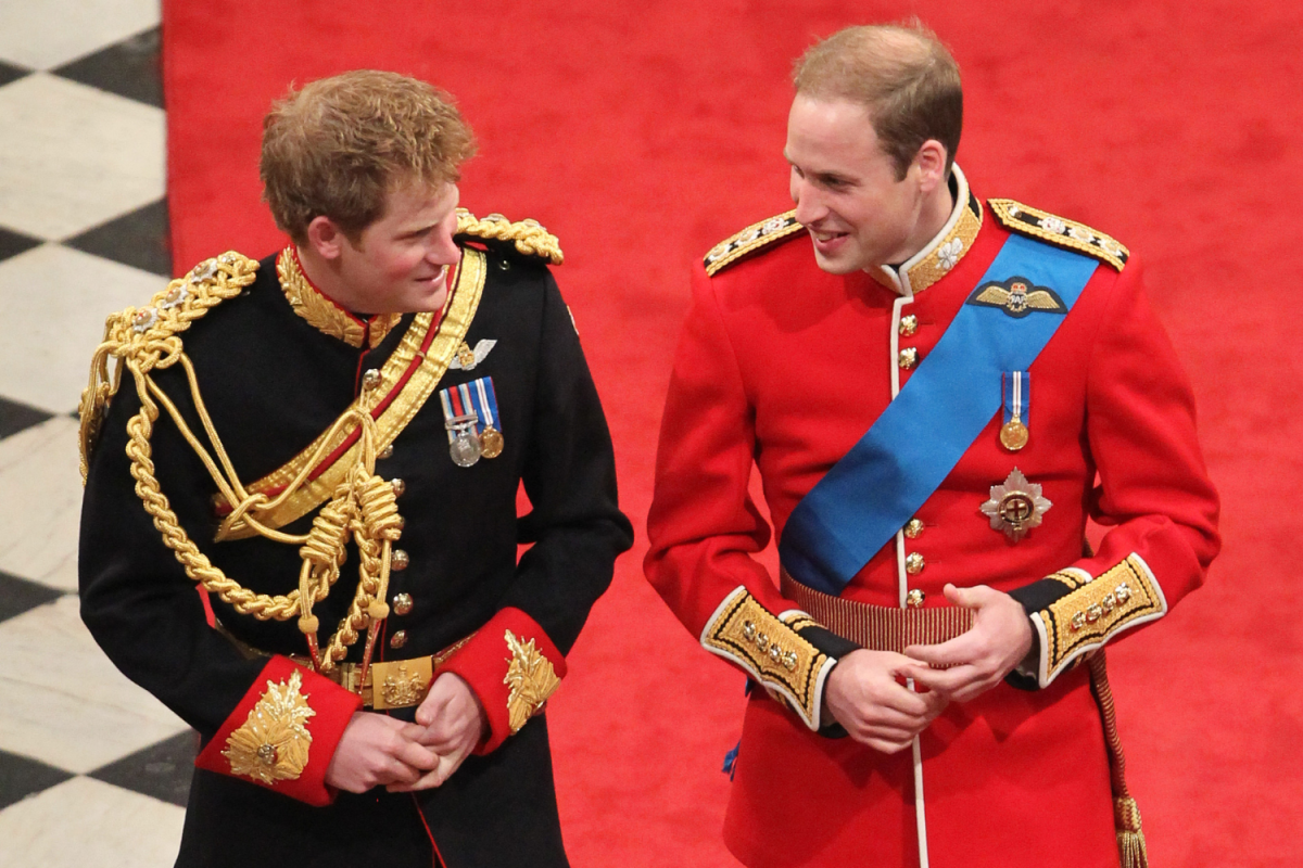 Königliche Hochzeit von Prinz Harry und Prinz William