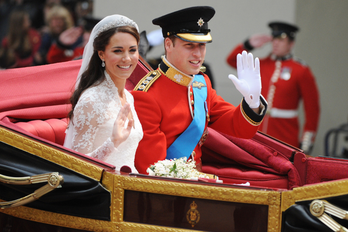 Hochzeitskutsche von Prinzessin Kate und Prinz William