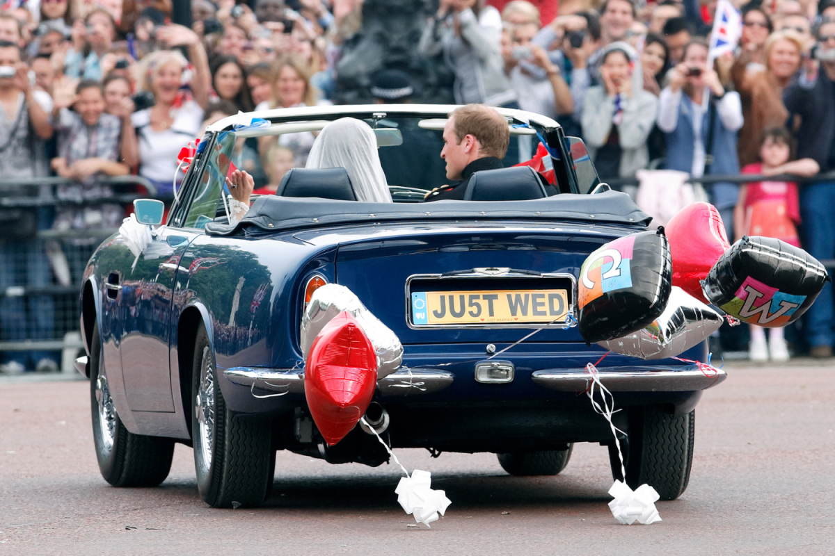 Prinz William und Prinzessin Kate: Frischvermähltes Auto
