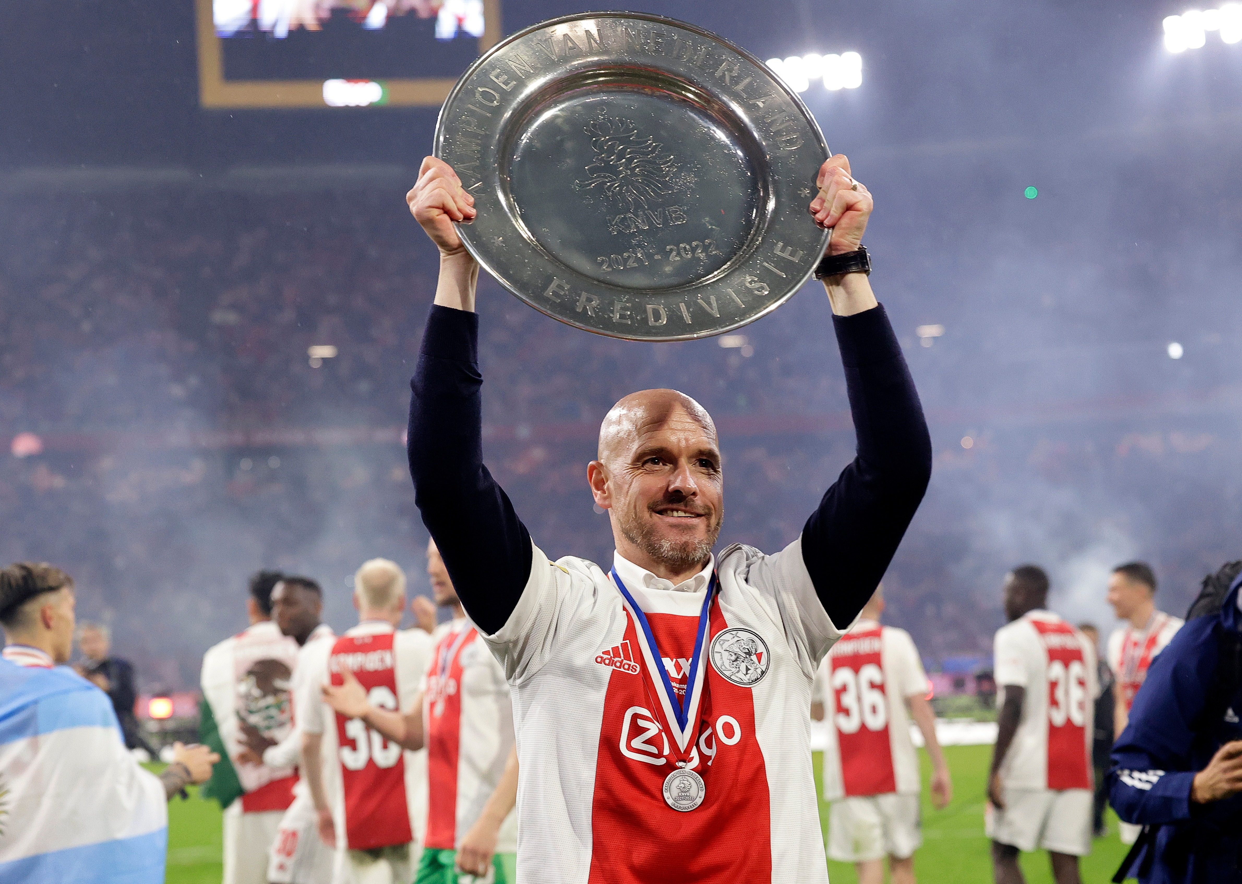 Während seiner ersten Amtszeit als Ajax-Trainer feierte er große Erfolge