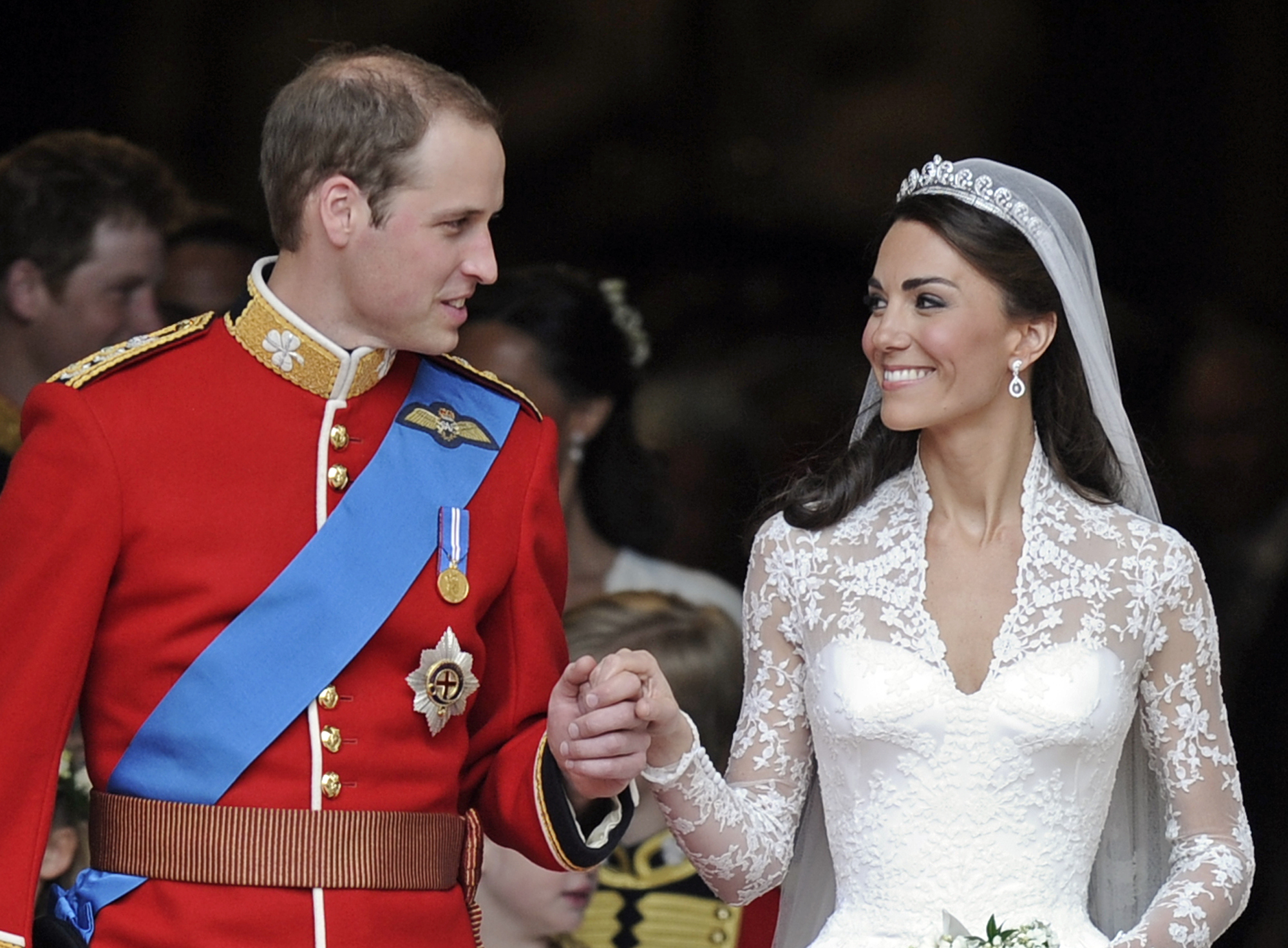 Kate heiratet 2011 ihren Prinzen
