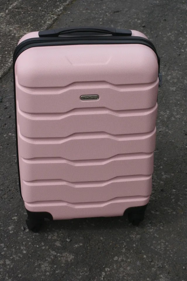 Vonhaus Pink Hard Shell Cabin Case