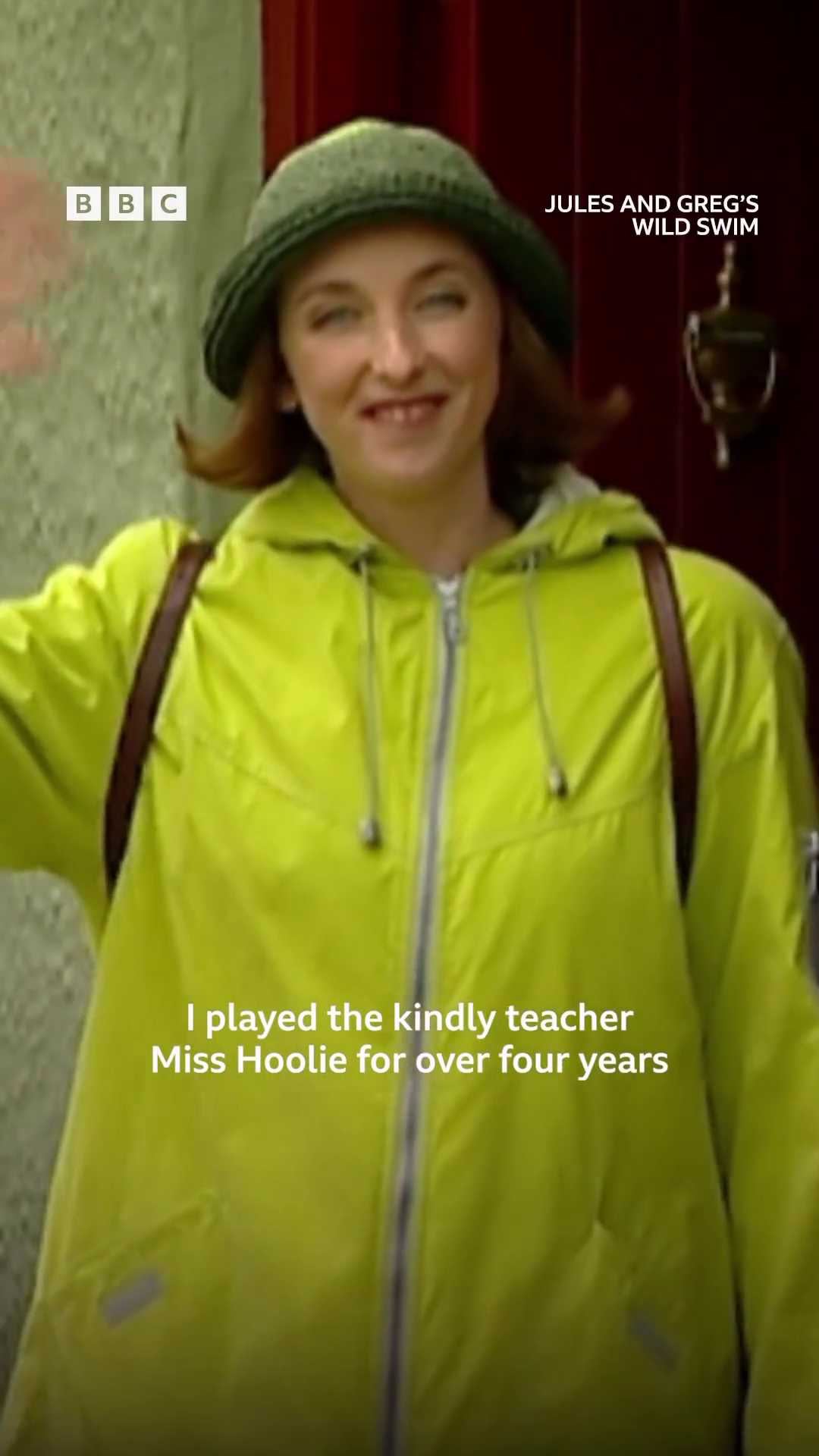 Julie spielte vor über 20 Jahren in Balamory die Schullehrerin Miss Hoolie