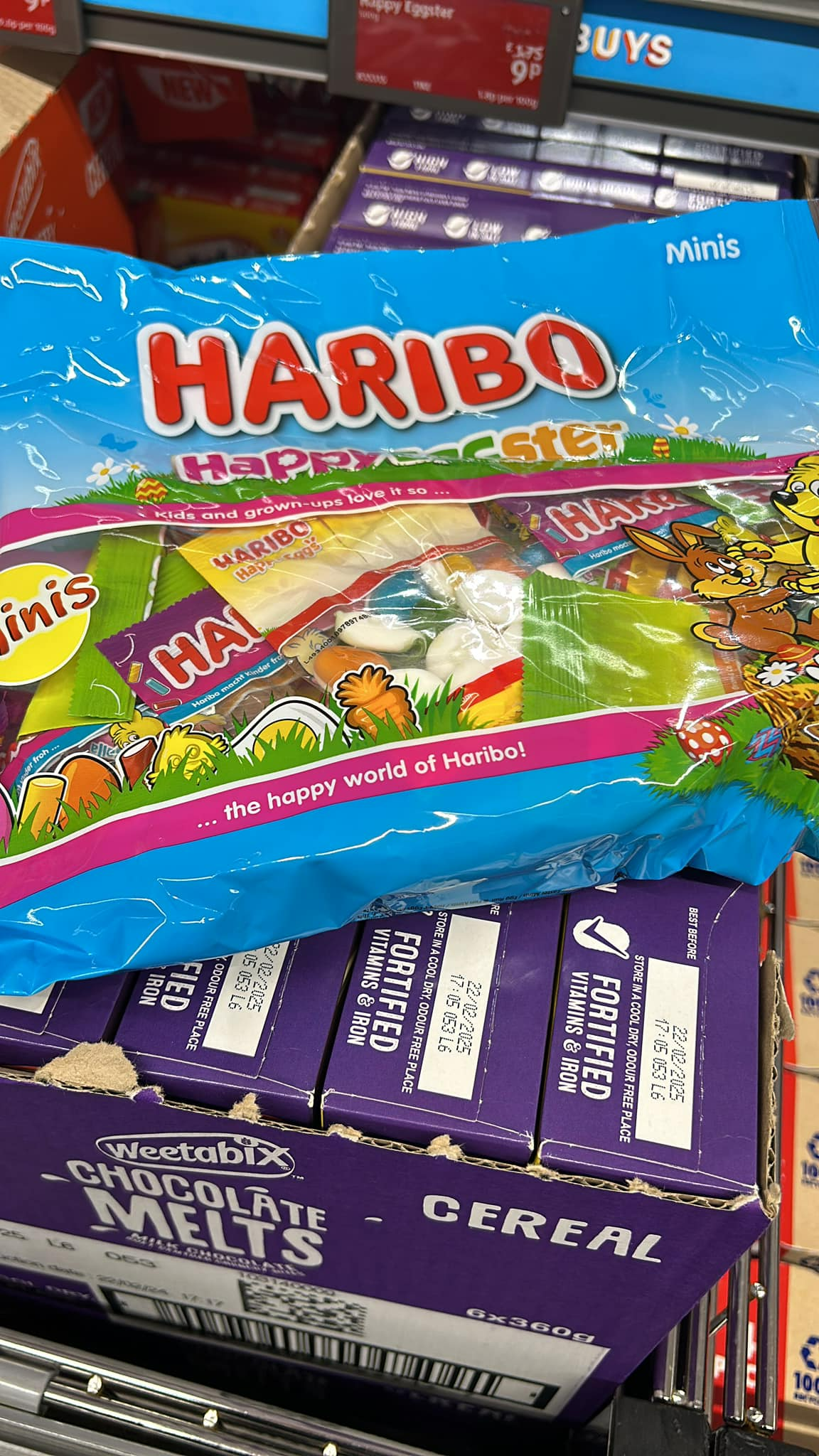 Haribo-Pakete wurden von 1,75 £ auf 9 Pence reduziert